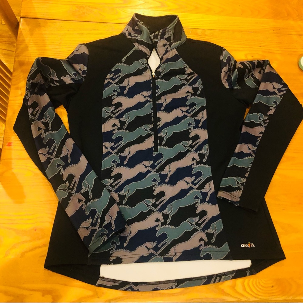 Kerrits Counter Canter Fleece Half-Zip Top